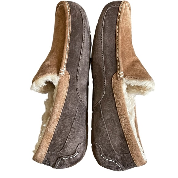 NWOB UGG Men's Ascot Suede Moc-Toe Slippers Size 13 - Picture 6 of 8